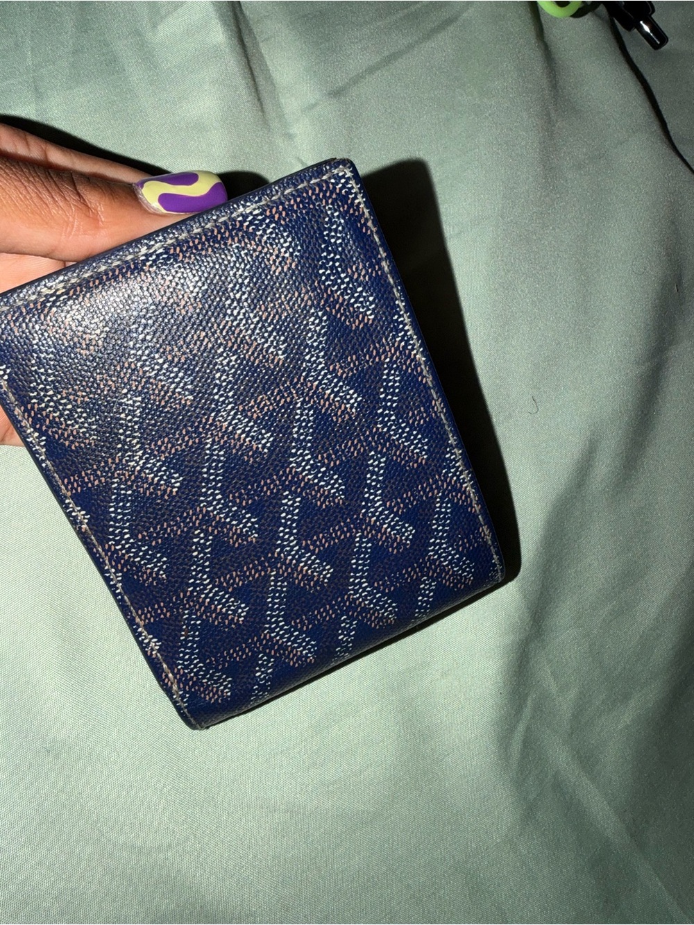 men’s leather goyard wallet - Picture 5 of 7